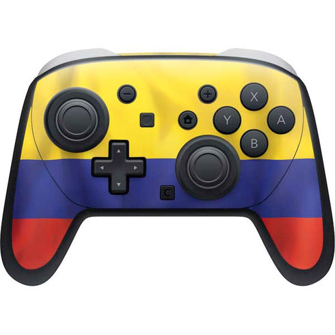 Colombia Flag Nintendo Switch 2 (2025) Pro Controller Skin